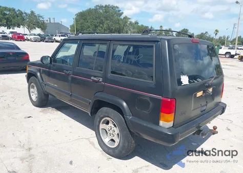 1998 Jeep Cherokee Classic/Sport из США, поврежденный, VIN 1J4FT68S9WL265415